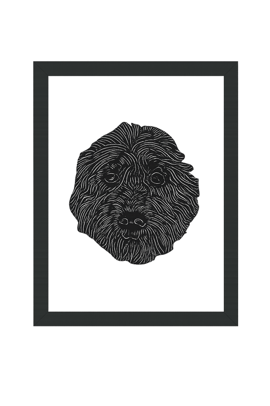 Handprinted Cockapoo Print From £10