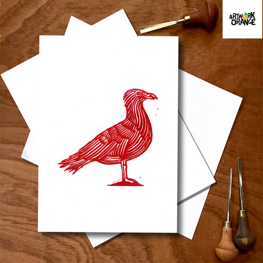 Seagull red