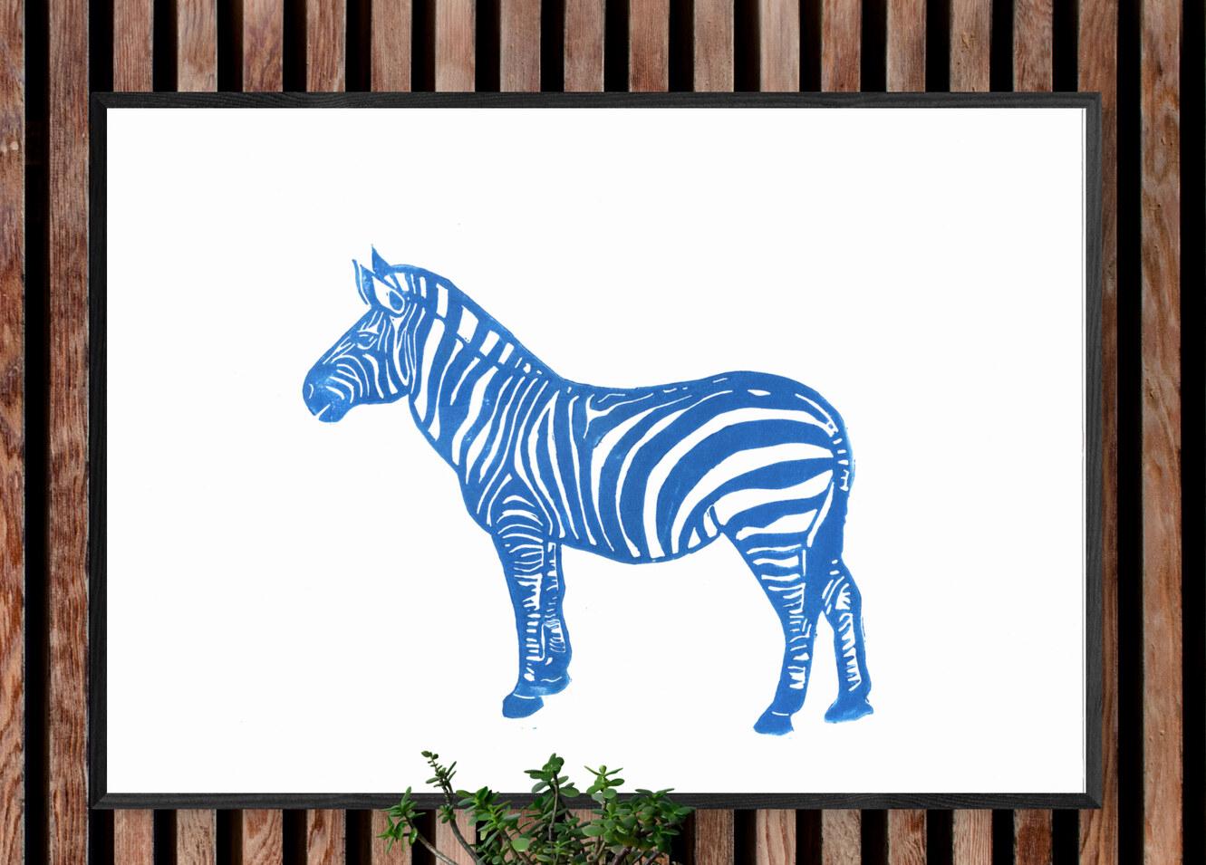 Zebra print